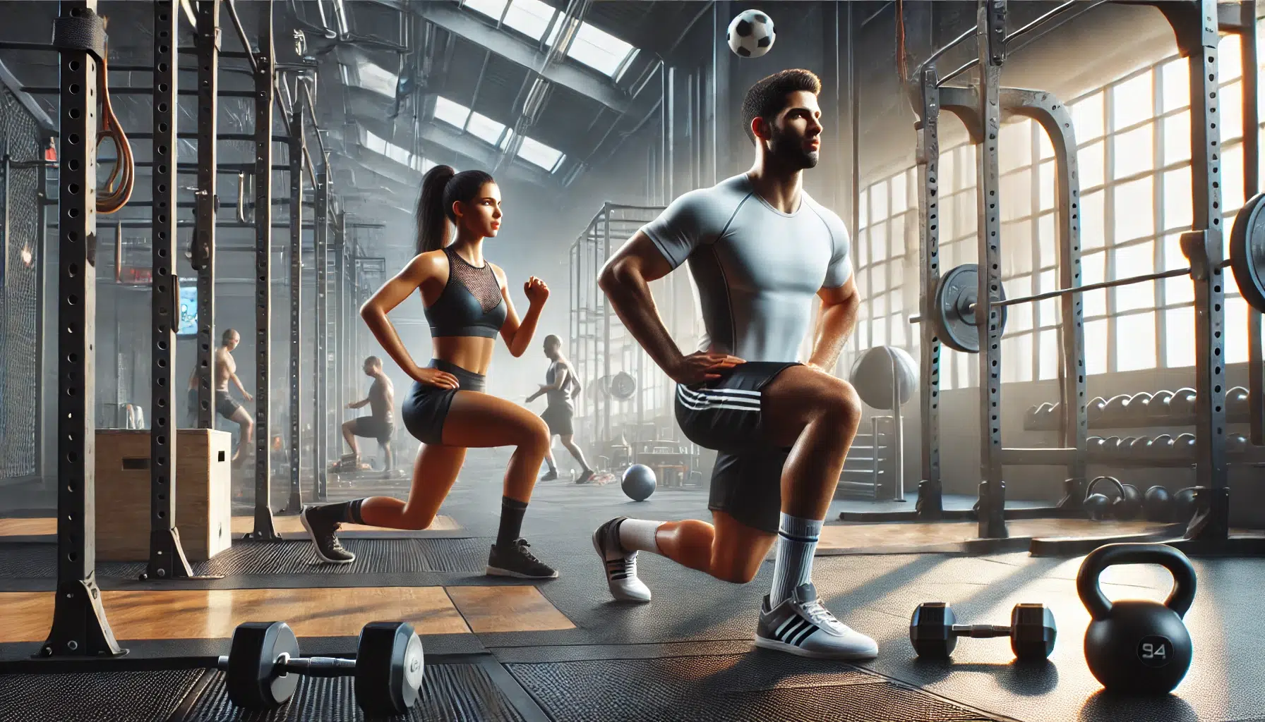 lift weights like a soccer player for stronger legs