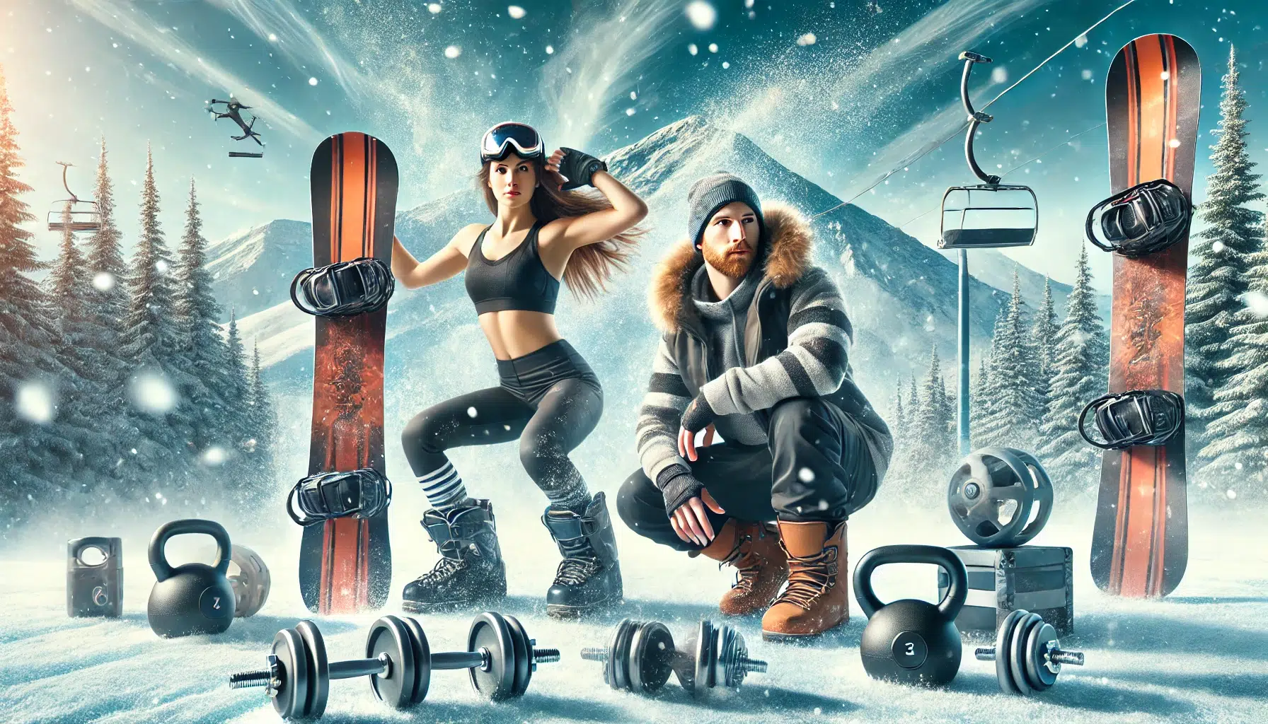 lift weights for snowboarding